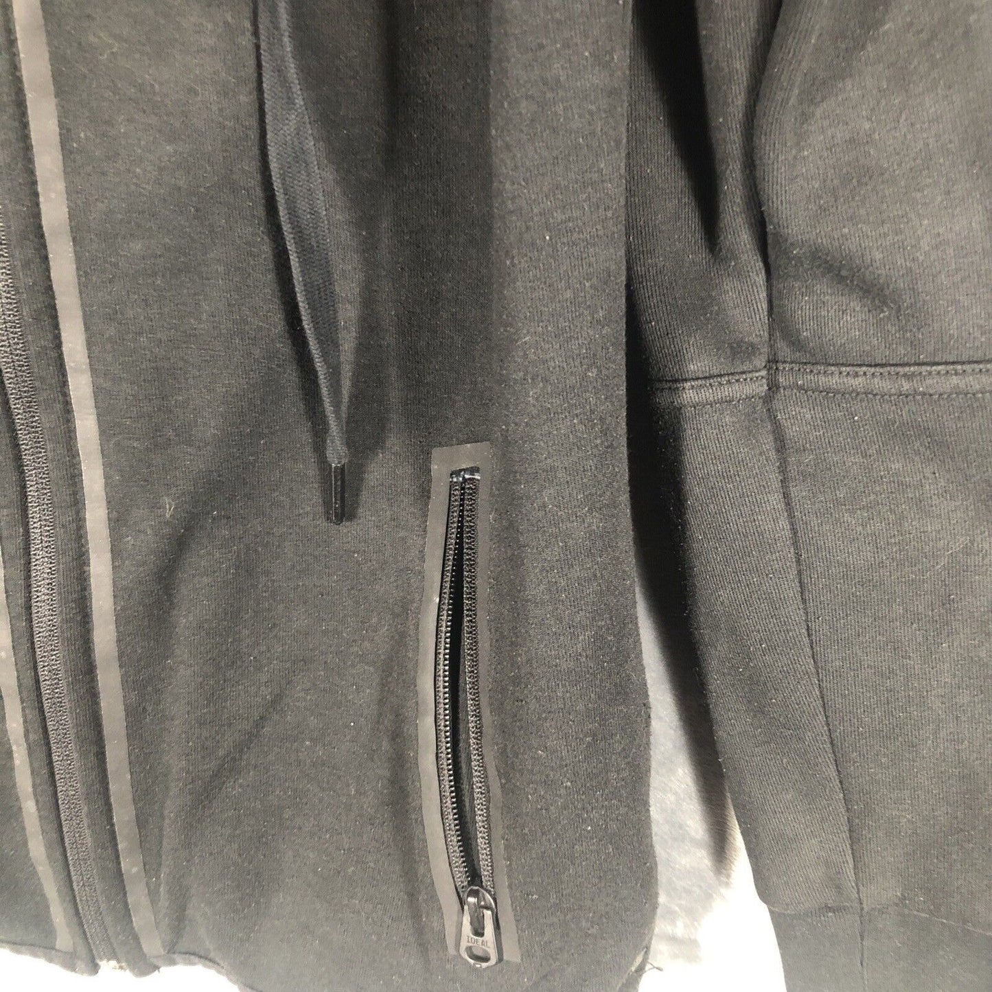 American Eagle Sweater Men’s Black Zip Up Hoodie Sweatshirt Super Soft