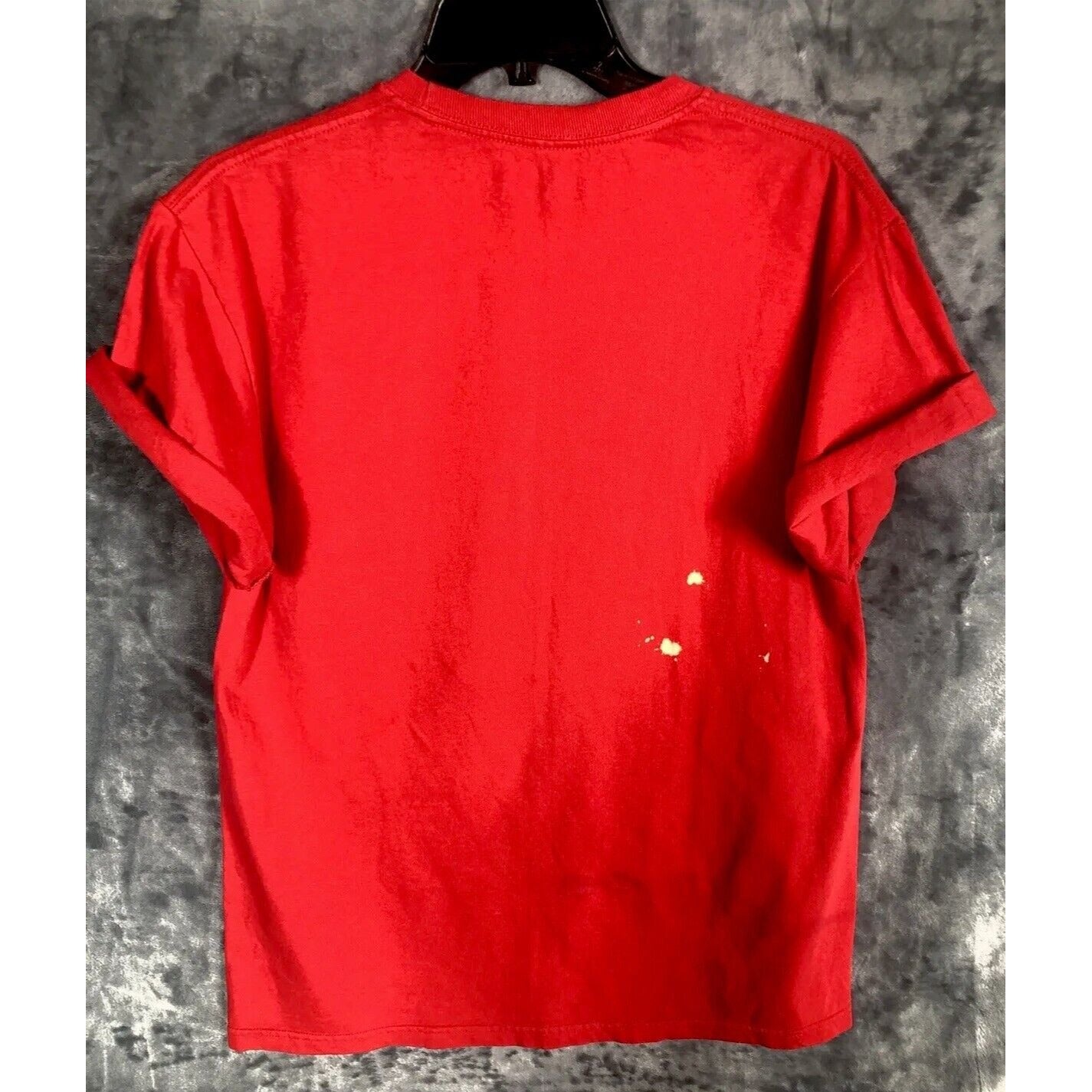 Vintage Bob Marley Rare Concert Shirt￼ Rock Icons Retro Red T-Shirt Size Medium
