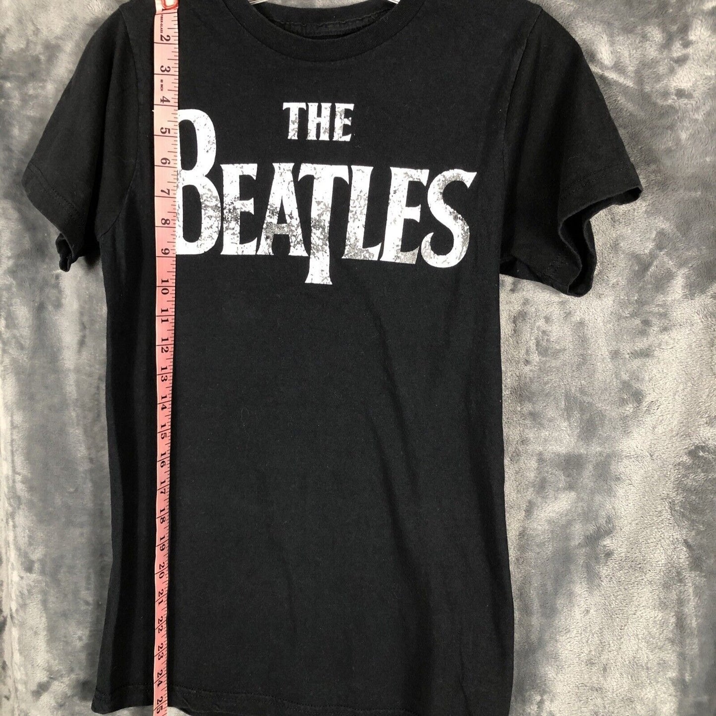 The Beatles T-Shirt Rock Band Tee Classic Rock Shirt Black Size Small Unisex