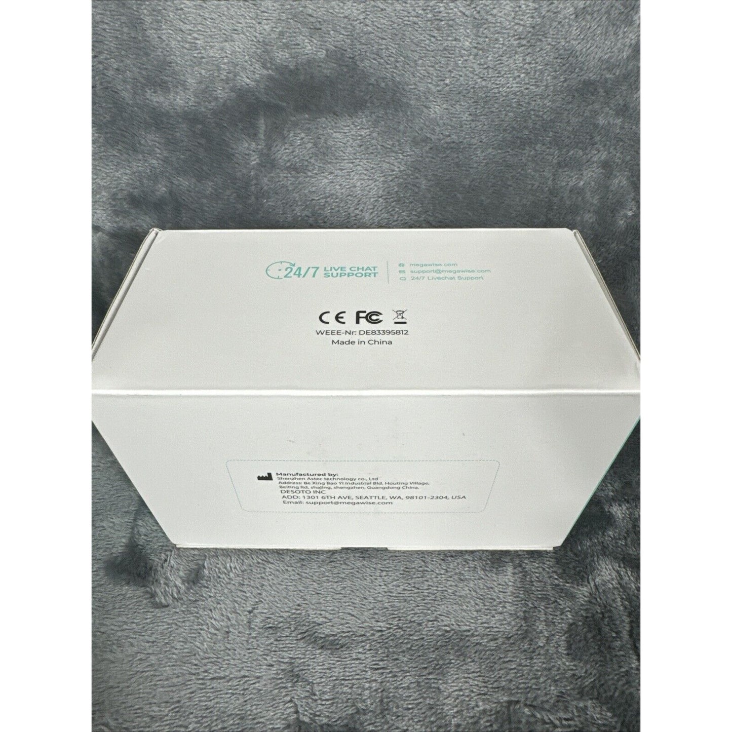 Megawise TENS Massager Model AS1080 With Electrodes & Cables