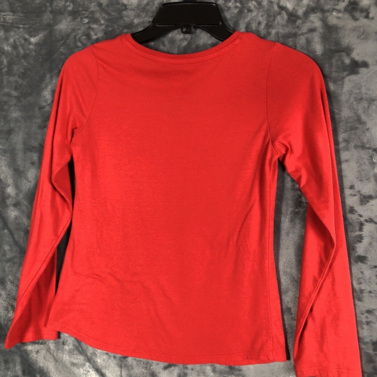 Wonder Nation Girls Pullover Shirt Hot Cocoa Cute Gloves Warm Scarf Logo Size L