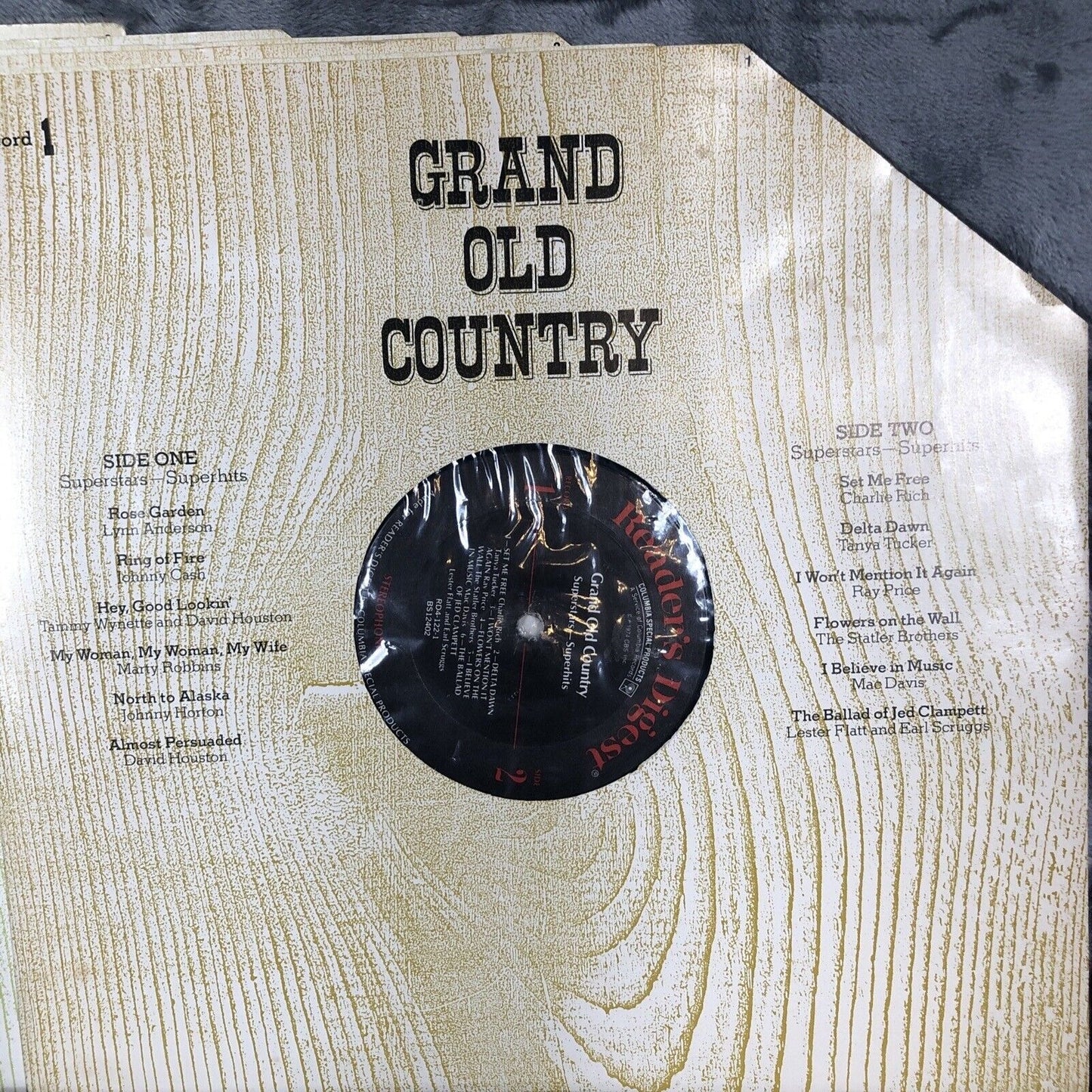 Grand Old Country Readers Digest Vinyl 8 LP Box Set 1974 EX shape 33 RPM albums