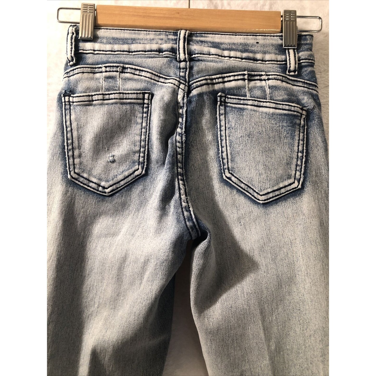 Bamboo Jeans Distressed  Girls 1/2