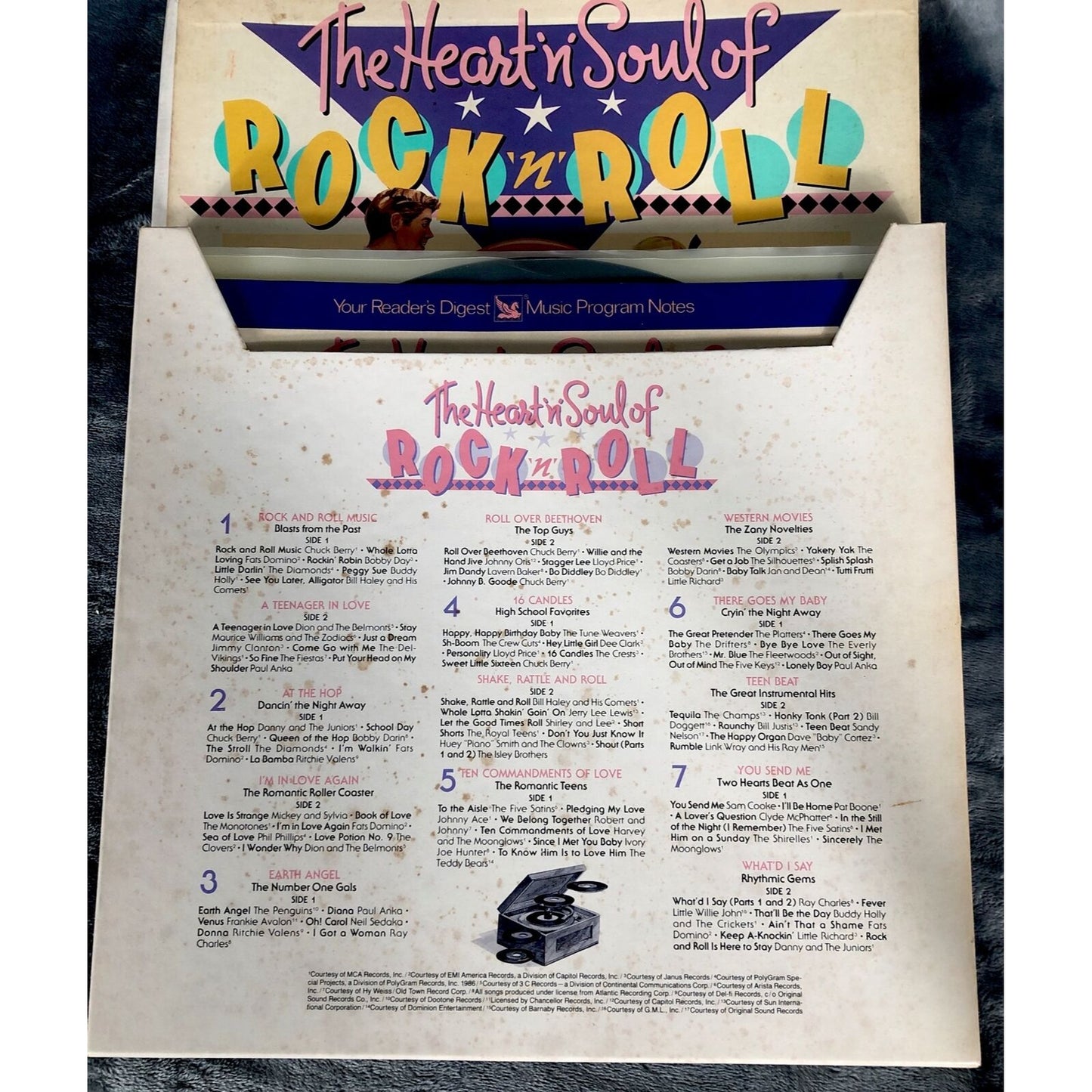 The Heart 'N' Soul of Rock 'N' Roll 33 Rpm Vinyl Boxed Set 33 rpm/m, Box Set 7pc