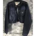 Vintage Paris Blues Woman’s Charcoal Denim Jean Jacket Size 3