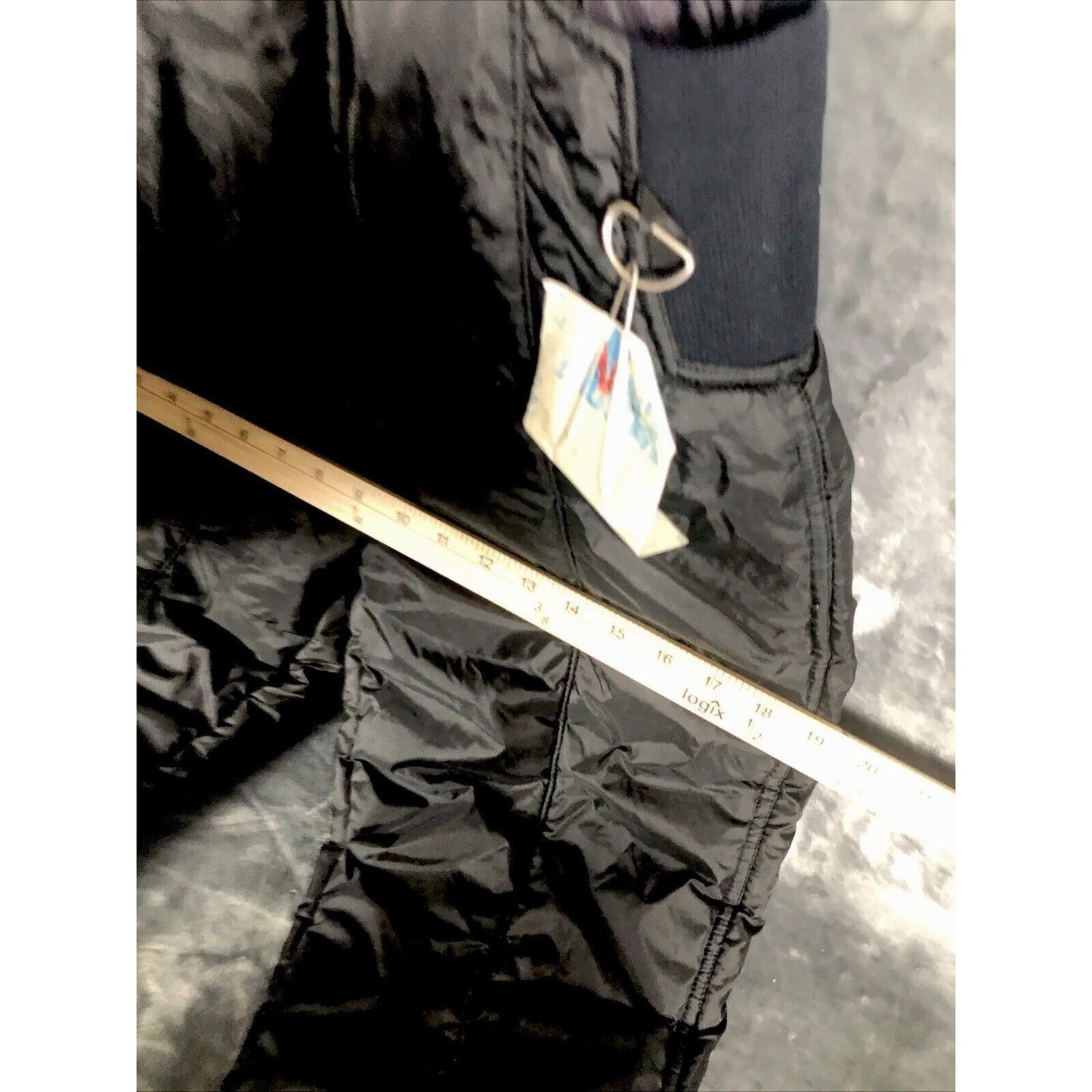 Vintage Swiss Alps Ski Suit Size 12 / Nice Vintage Black Ski