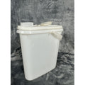 Vintage Tupperware #587-1 Beverage Buddy 2 Quart White Slim Pitcher Lid