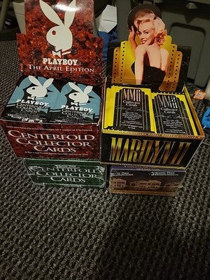1995 Sports Time Playboy Centerfold Collector Cards MAY Edition X8 Box Lot!