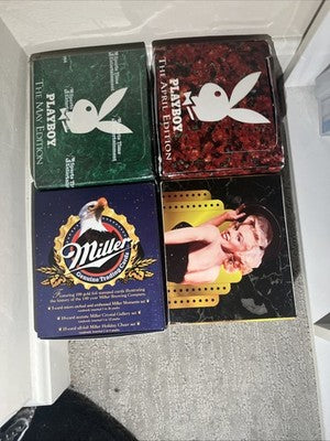 1995 Sports Time Playboy Centerfold Collector Cards MAY Edition X8 Box Lot!