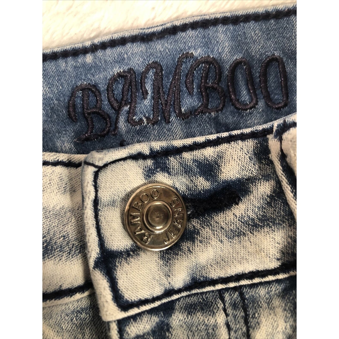 Bamboo Jeans Distressed  Girls 1/2