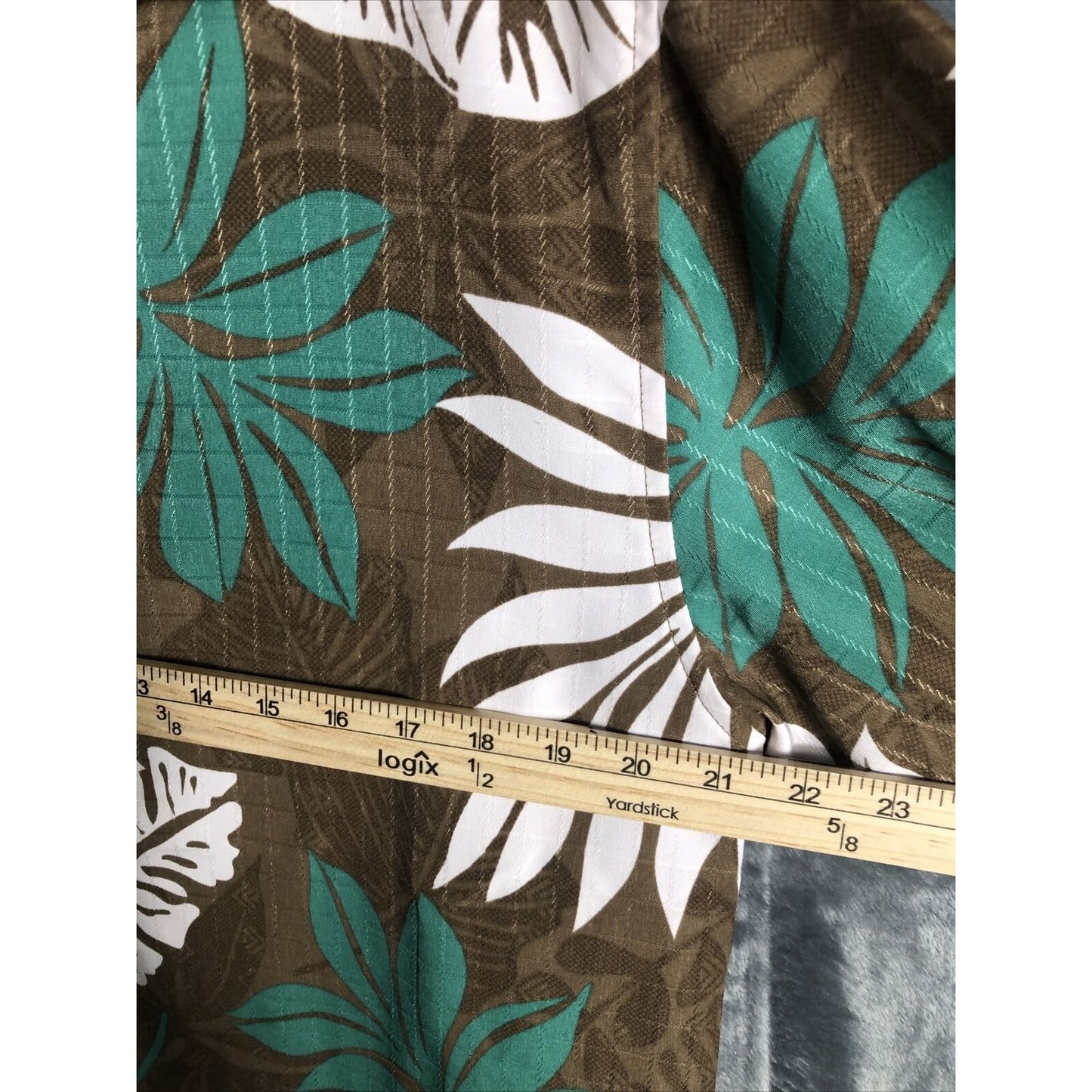 Havanera Hawaiian Shirt Men’s  Floral Button Down Tropical Shirt  Adult Medium