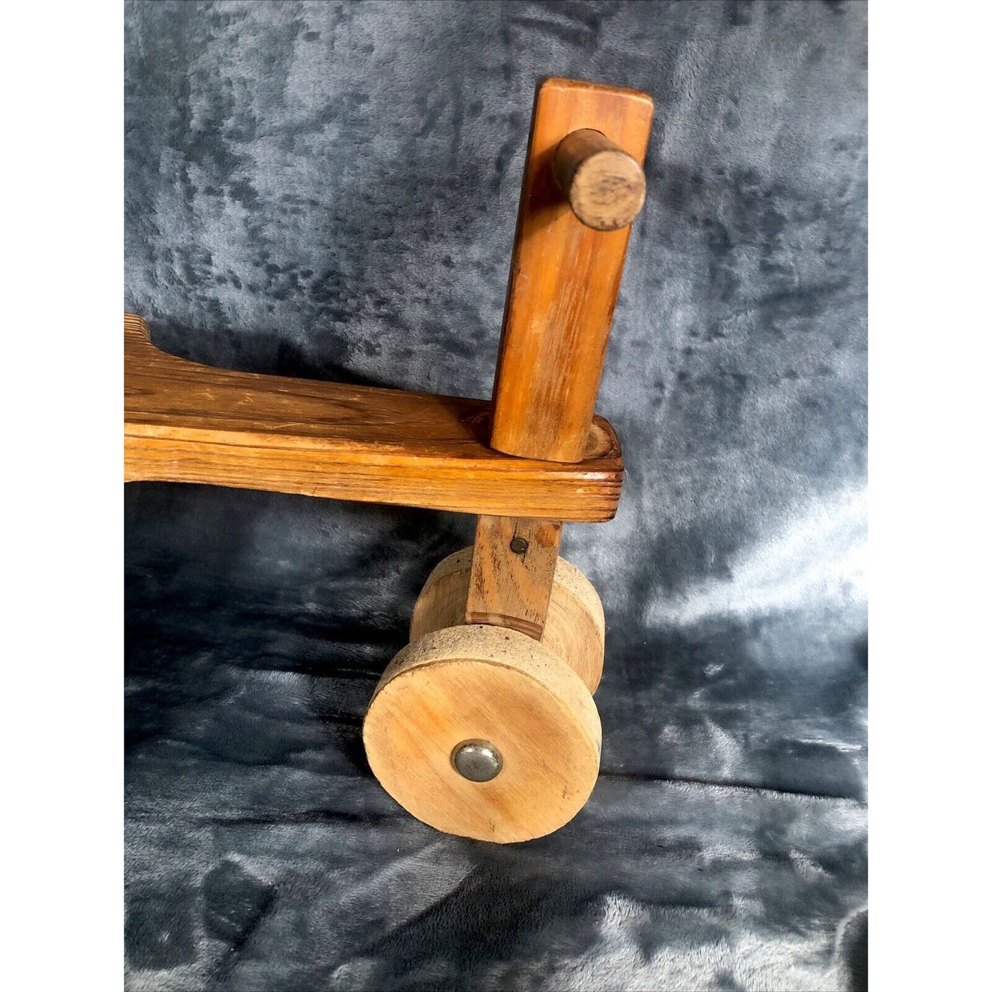 Hand Crafted Kids Wood Riding Toy Vintage Trike Handmade Kids Tricycle Bike