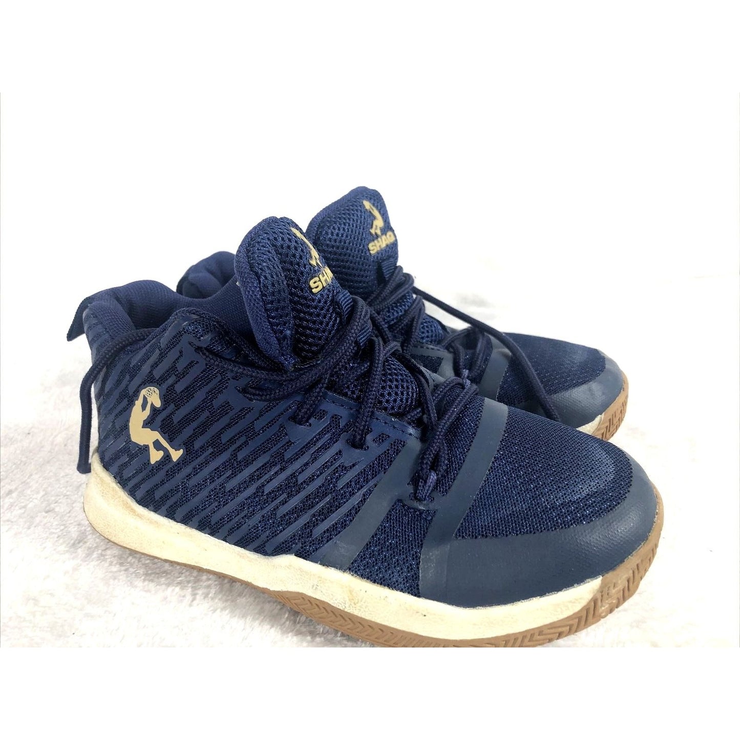 Shaq Boys Shoes Blue Sneakers Youth Size One