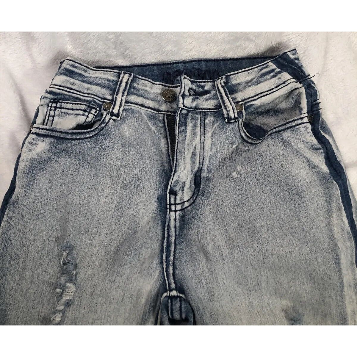 Bamboo Jeans Distressed  Girls 1/2