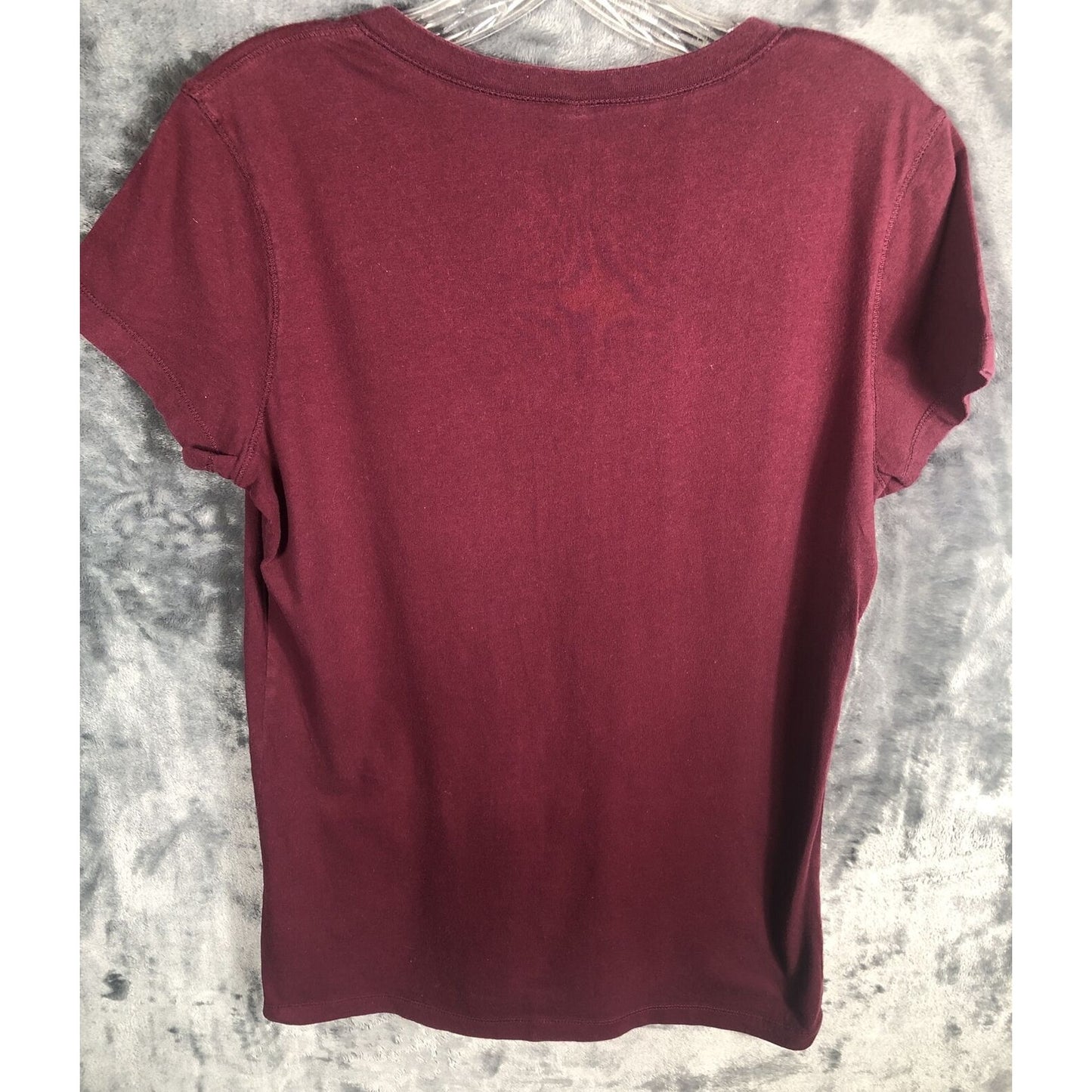 Women’s T-shirt All Right All Right All Right Teepublic Burgundy Shirt Large