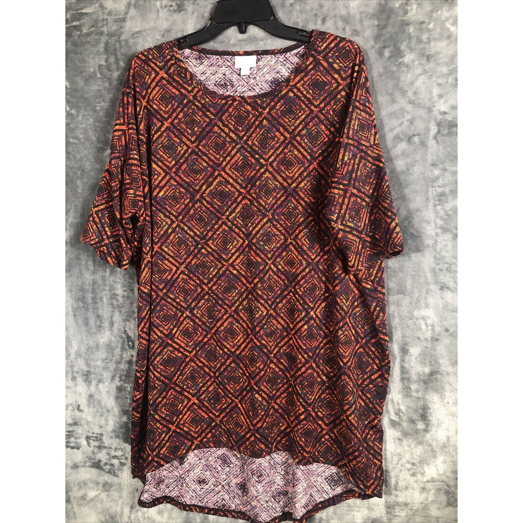 LuLaRoe Womens Shirt Short Sleeves Top Size Adult XL