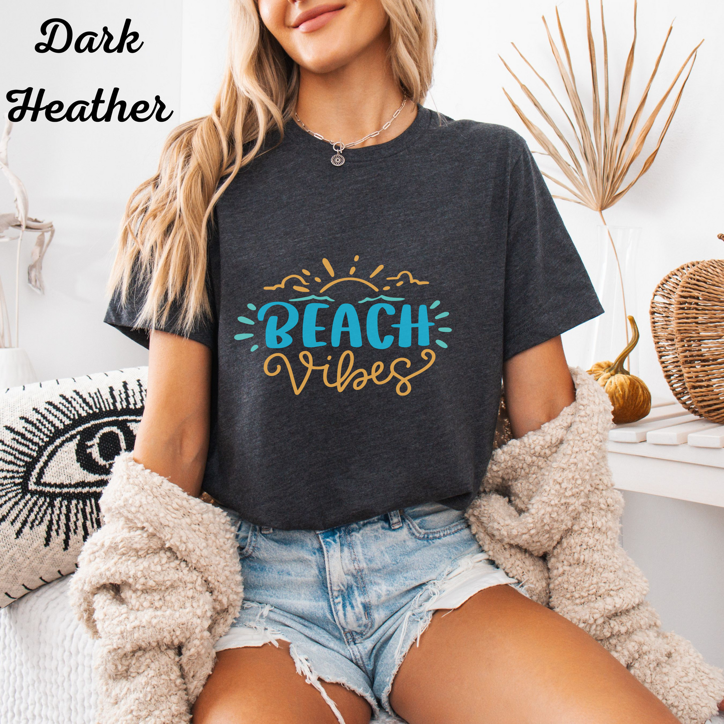 Beach Vibes Unisex Tee - Bella Canvas 3001
