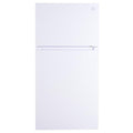 Kenmore 33 in. 20.5 cu. ft. Capacity Refrigerator/Freezer with Full-Width Adjustable Glass Shelving, Humidity Control Crispers, ENERGY STAR Certified, White