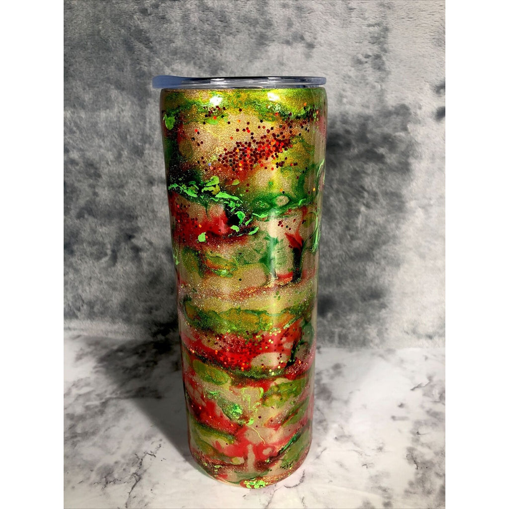 20 Ounce Tumblr Custom Handmade Includes Lid