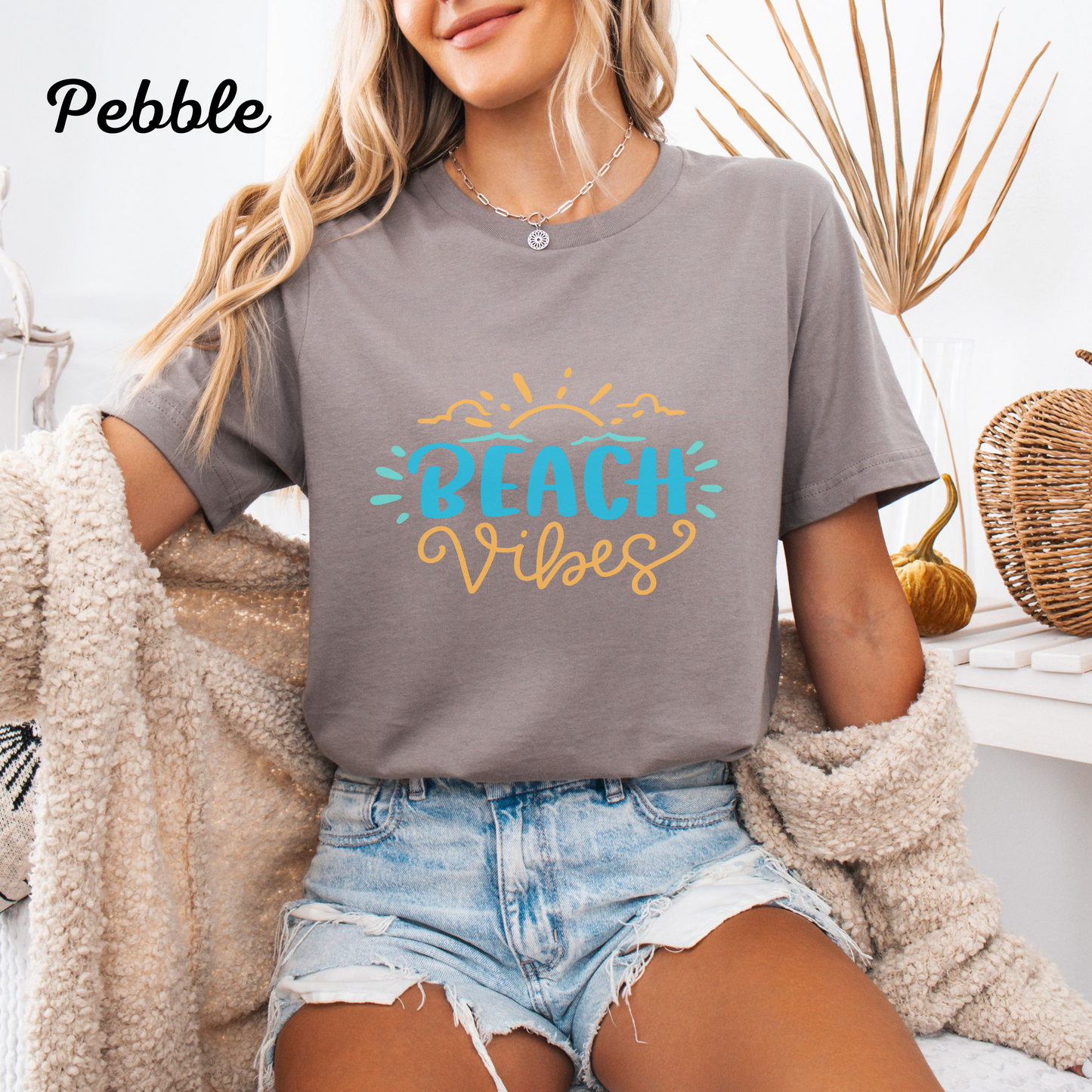 Beach Vibes Unisex Tee - Bella Canvas 3001