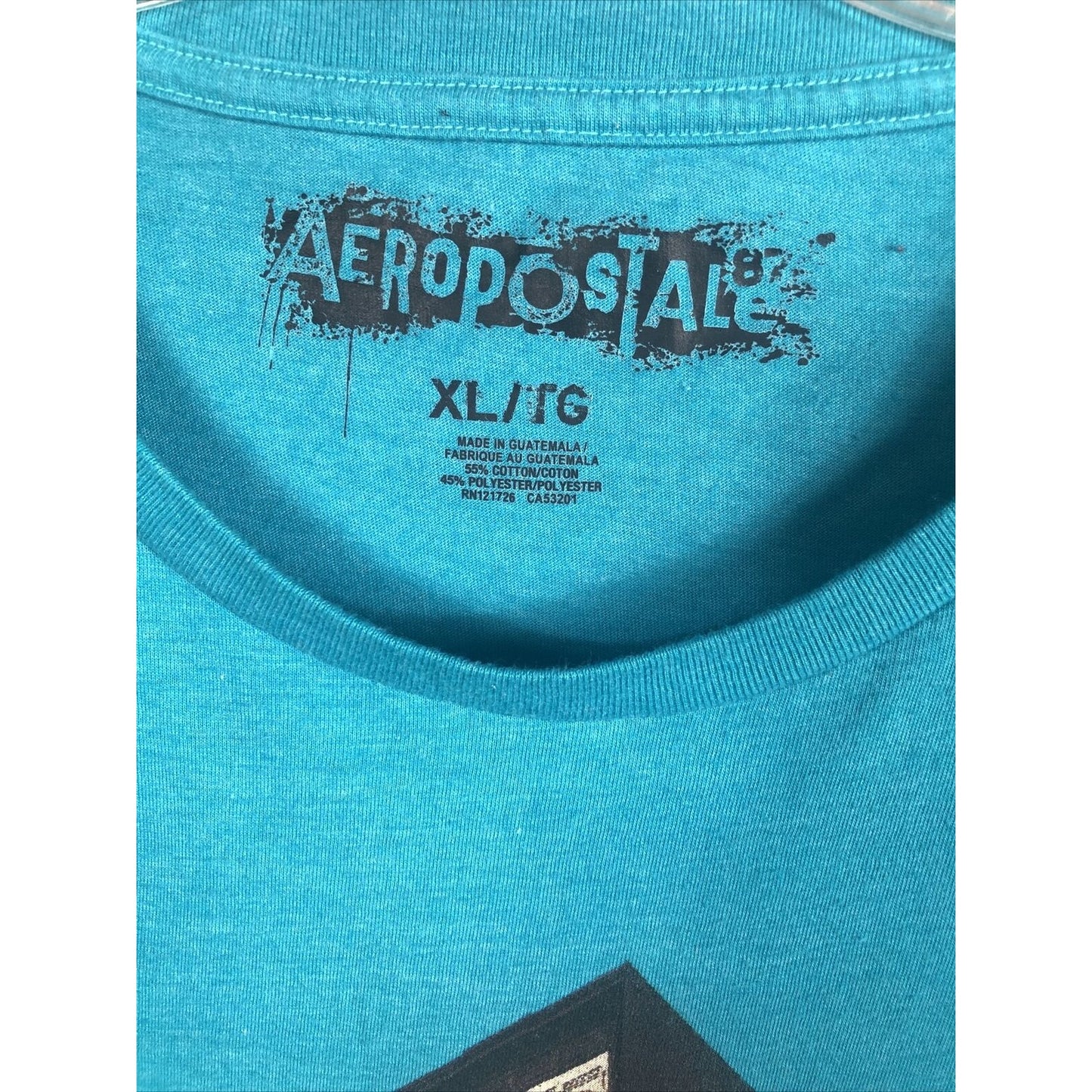 Aeropostale Men’s Blue Extra Large T-Shirt Radio City Shirt