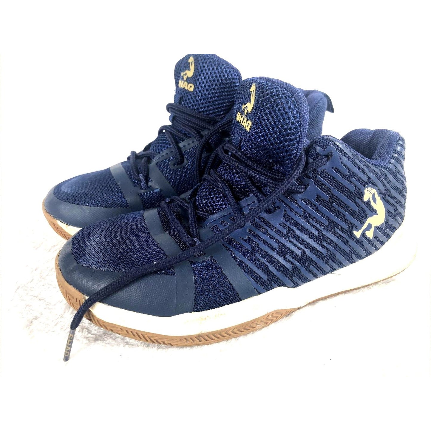 Shaq Boys Shoes Blue Sneakers Youth Size One