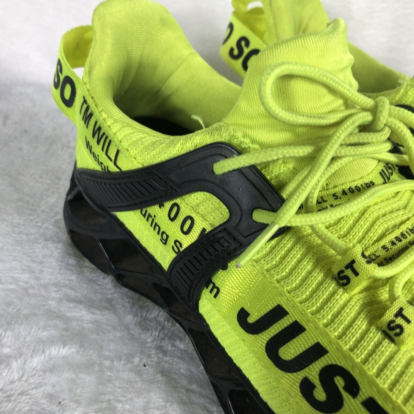 JUST SO SO Men's Shoes Non-Slip Athletic Sneakers Outdoor Sports Running Blade