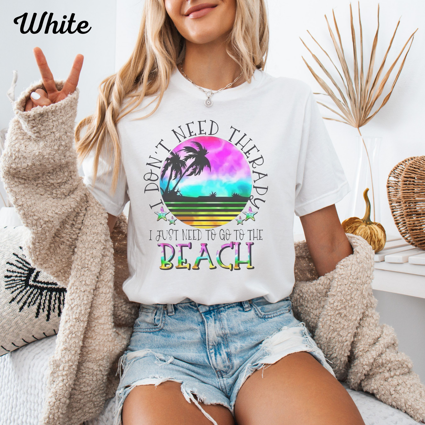 Beach Therapy Unisex T-Shirt - Bella Canvas 3001