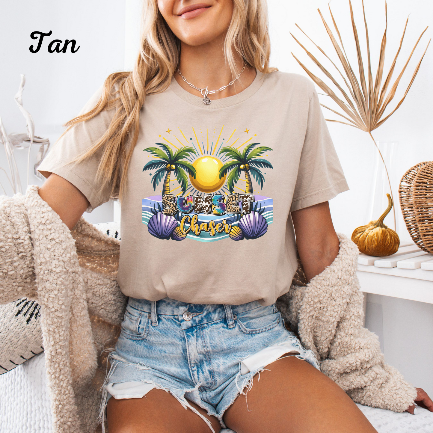Fun Summer Unisex T-Shirt - Sunset Chaser Tee