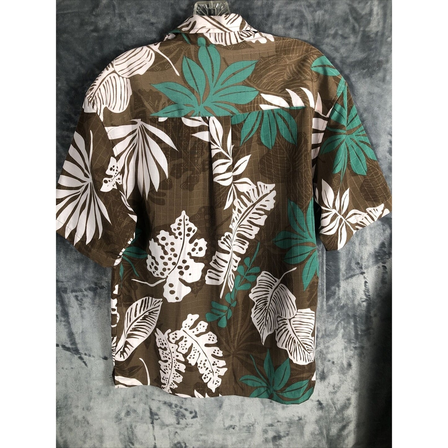 Havanera Hawaiian Shirt Men’s  Floral Button Down Tropical Shirt  Adult Medium