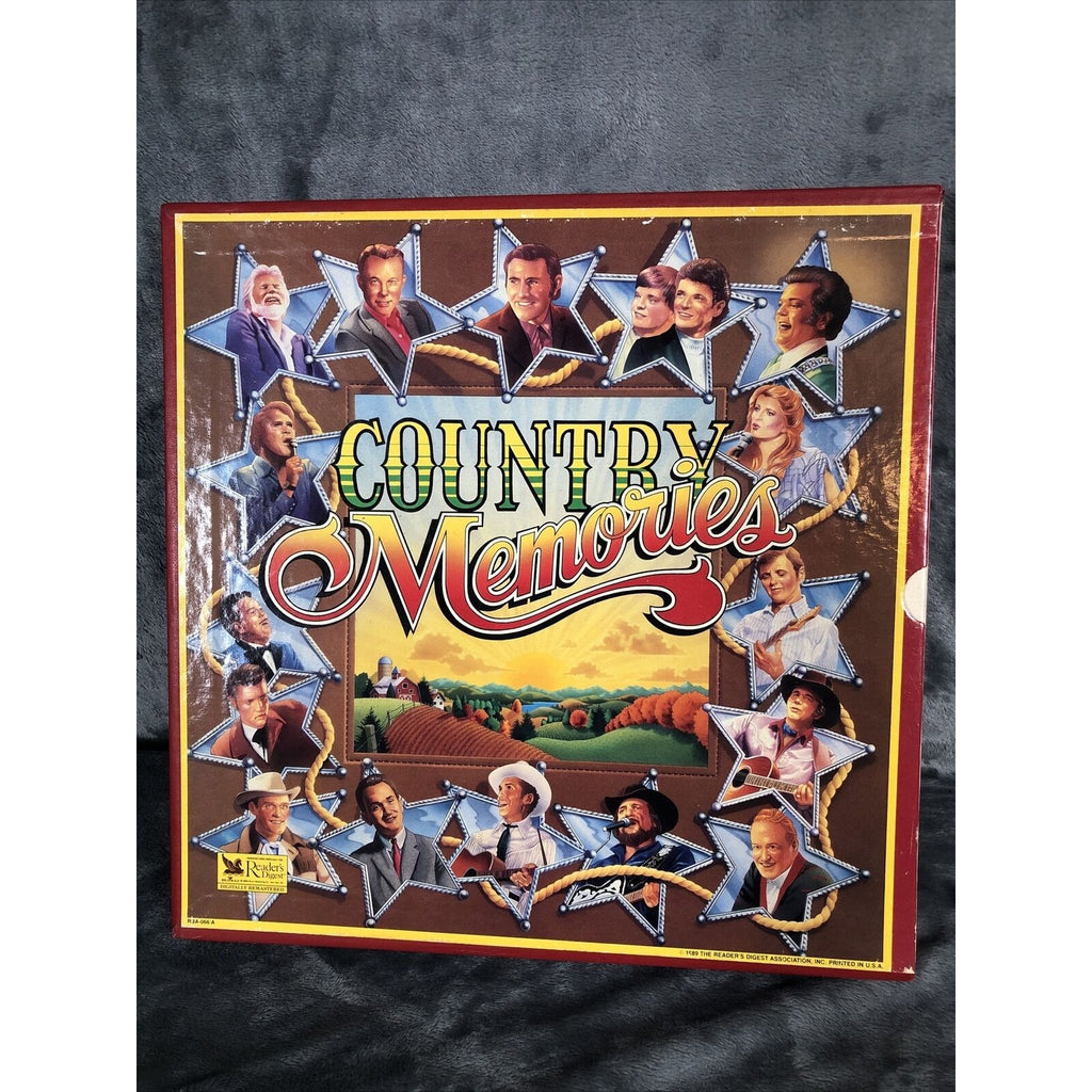Country Memories Readers Digest Vinyl LP Box Set Country Memories Records 7 lps