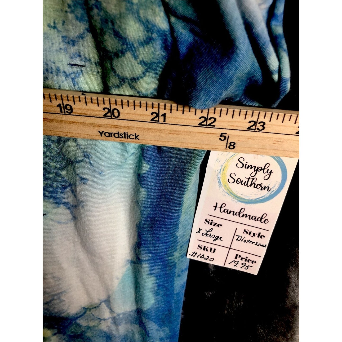 Summer Vibes Distressed Women’s Mermaid T-Shirt Size Adult ￼Extra Large