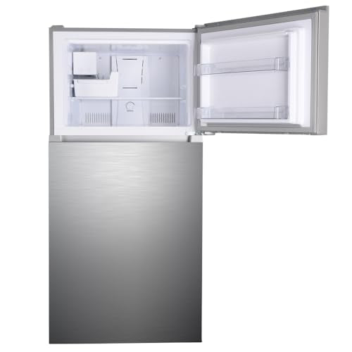 Kenmore 33 in. 20.4 cu. ft Capacity Refrigerator/Freezer with Full-Width Adjustable Glass Shelving, Humidity Control Crispers, Ice Maker, ENERGY STAR Certified, Fingerprint Resistant Stainless Steel