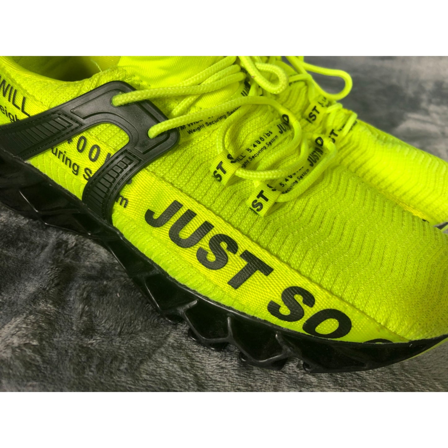 JUST SO SO Men's Shoes Non-Slip Athletic Sneakers Outdoor Sports Running Blade