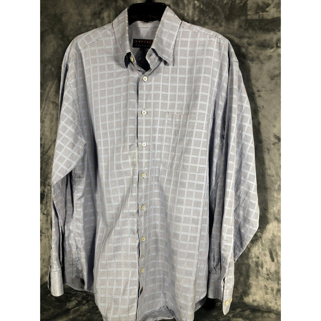 Robert Talbert Dress Shirt Men’s Button Down Size Extra Large