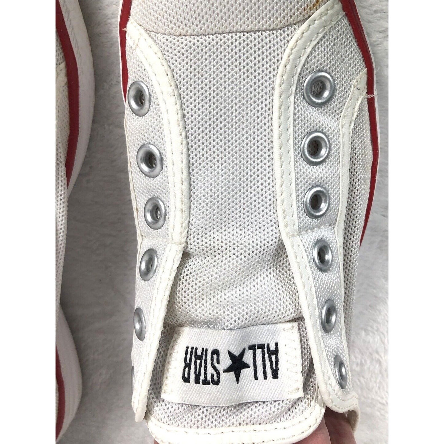 Converse All Star Shoes Mens 6  Low Top White Chuck Taylor
