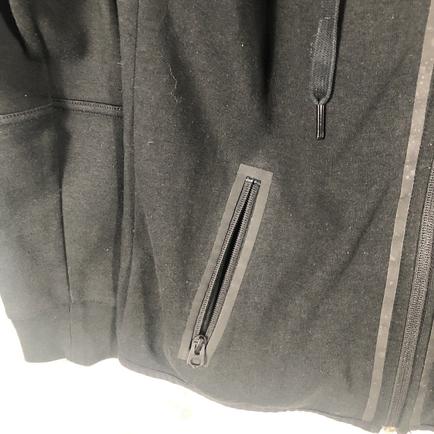 American Eagle Sweater Men’s Black Zip Up Hoodie Sweatshirt Super Soft
