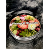 Hand Poured Candle Coconut And Soy Blend 4 Ounce Tin Peony In Freesia