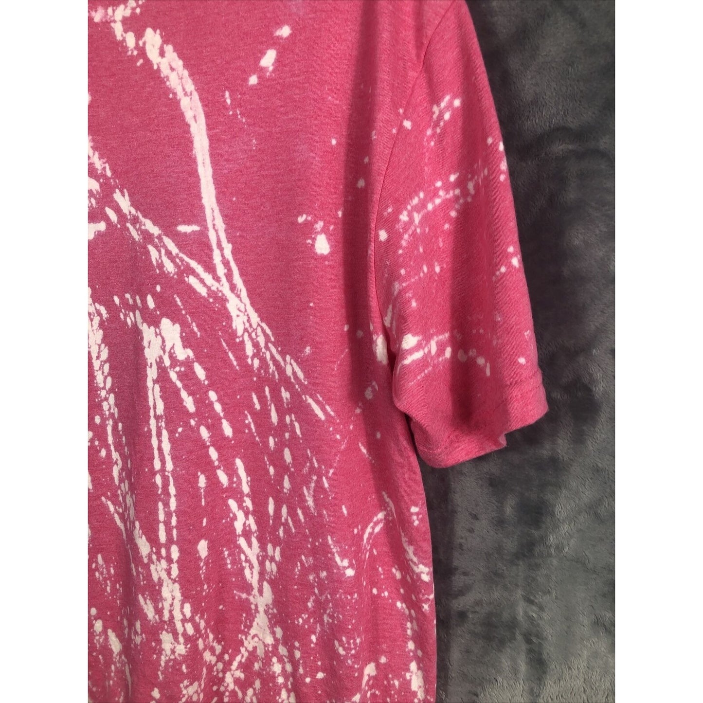 Gildan Copperhead Road Steve Earle T-Shirt Pink Tie-Dye Graphic Tee Unisex Medium