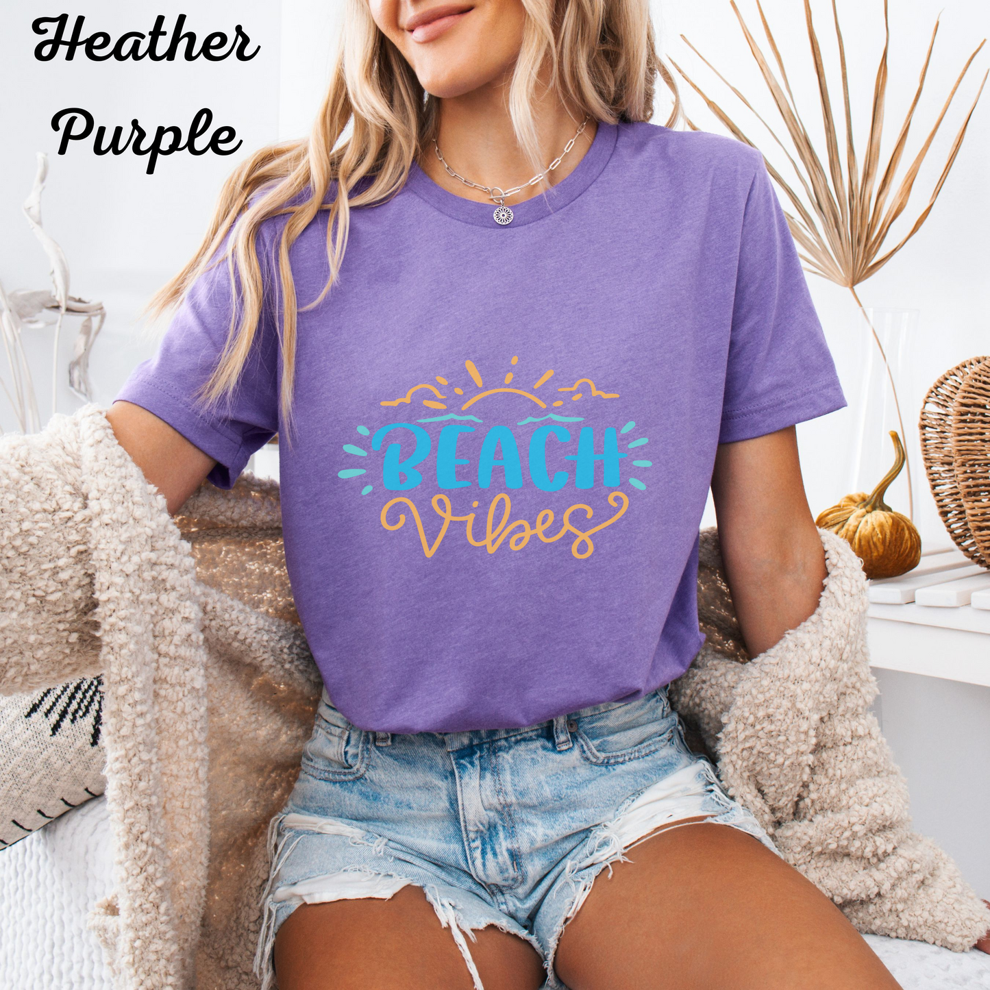 Beach Vibes Unisex Tee - Bella Canvas 3001