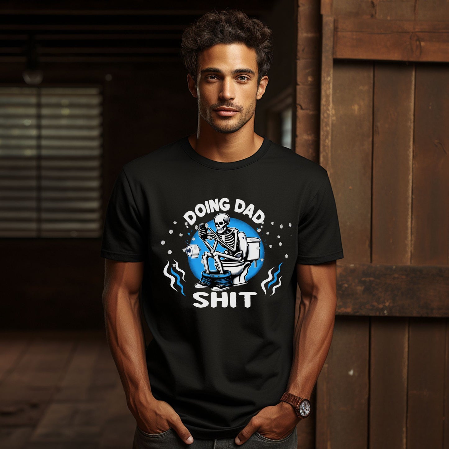 Funny "Doing Dad Shit" T-Shirt for Dads - Perfect Birthday & Father's Day Gift