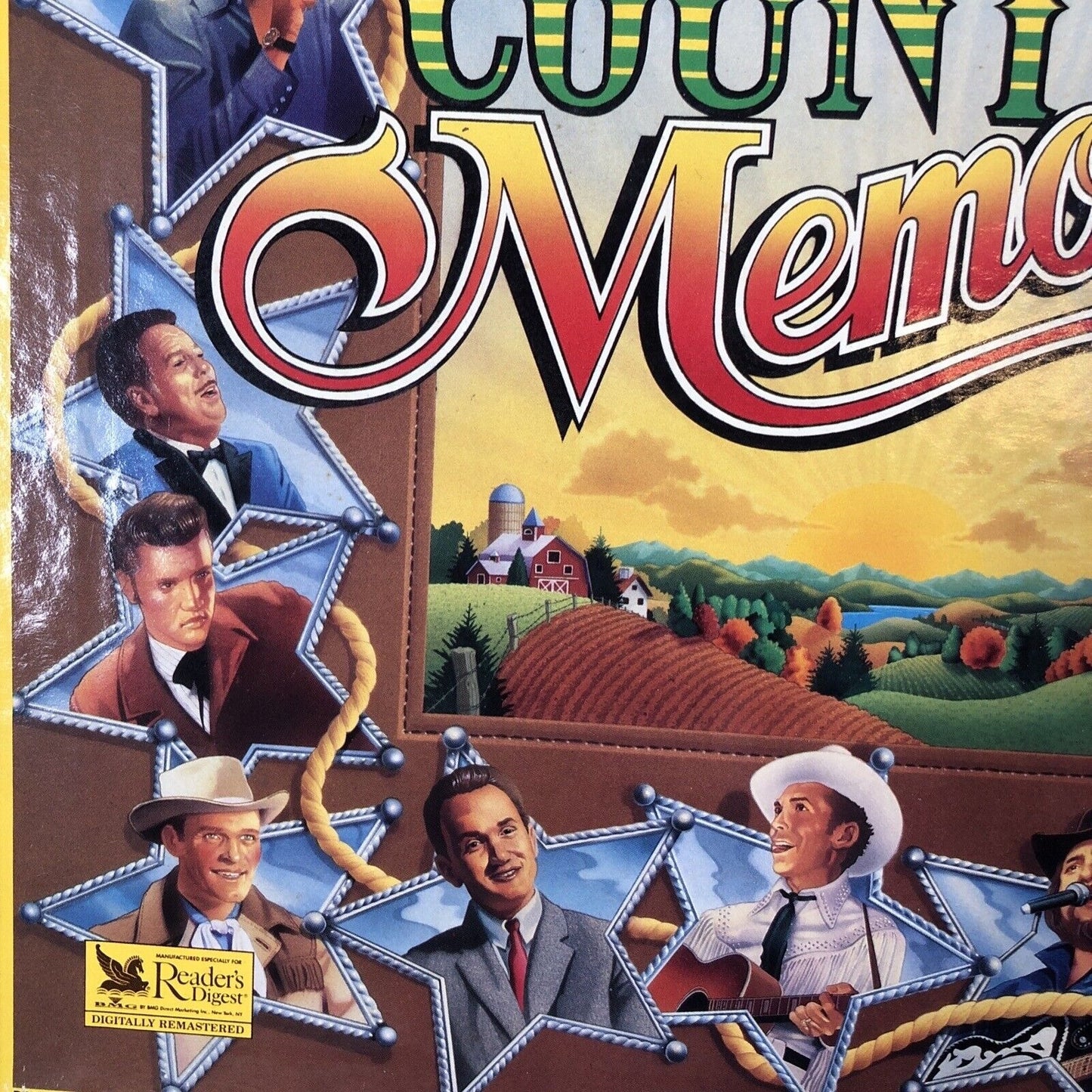 Country Memories Readers Digest Vinyl LP Box Set Country Memories Records 7 lps