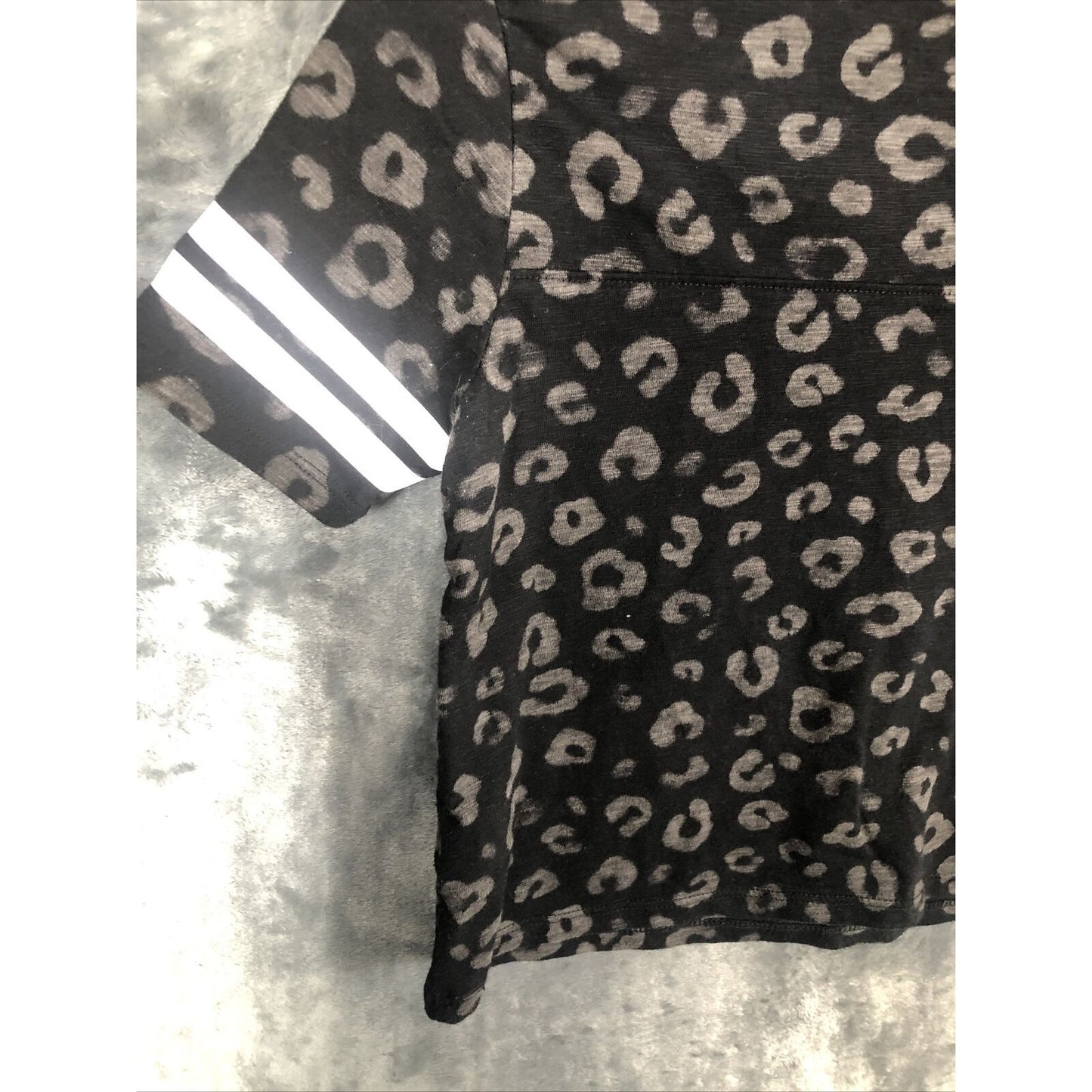 Justice Follow Your Dreams Girls T-Shirt Black Size 10 Roar Justice Studded