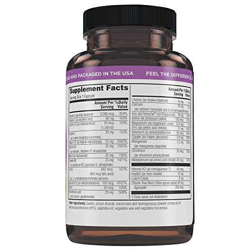 Twinlab TWL Women's Daily One 60 ct & Reserveage Beauty- Resveratrol Gummies 100 mg, Antioxidant Supplement for Heart Health, Antioxidant Supplement Supports Healthy Aging, Vegan
