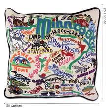 Catstudio Minnesota Embroidered Decorative Throw Pillow