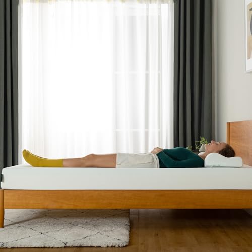 Zinus 5 Inch Twin Green Tea Memory Foam Mattress [New Version], Fiberglass Free, Medium Firm Feel, Zoned Pressure Relief, Certified Safe Foams & Fabric, Mattress in A Box
