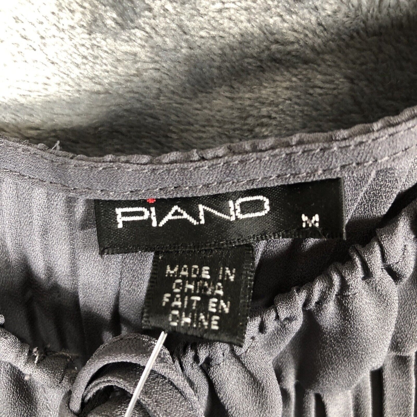 Piano Women’s Pleaded Button Blouse Size M