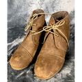 Natural Reflections Wedge Shoe Women’s Brown Lace Boot Size 8 1/2
