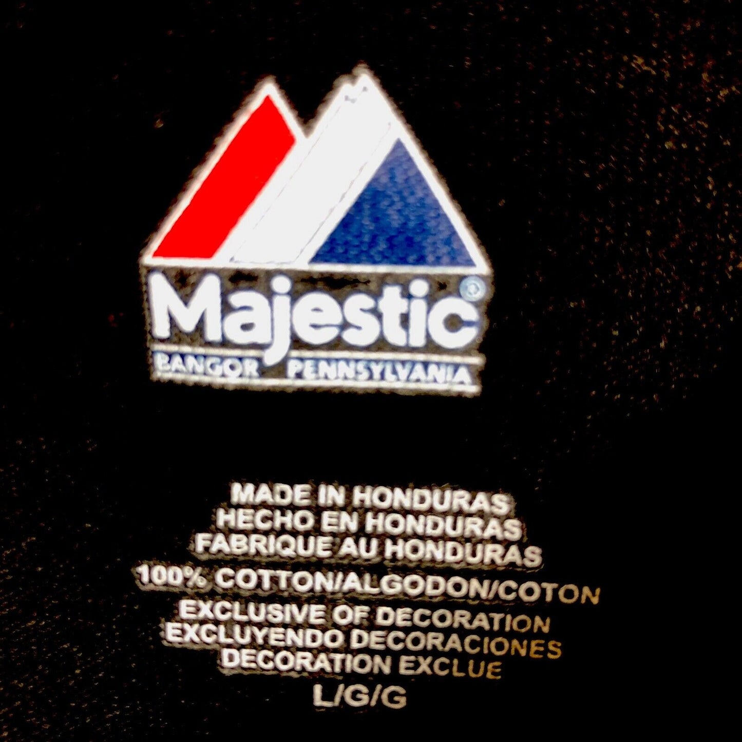 Majestic Atlanta Braves Unisex Superior Play Black T-Shirt Size Large