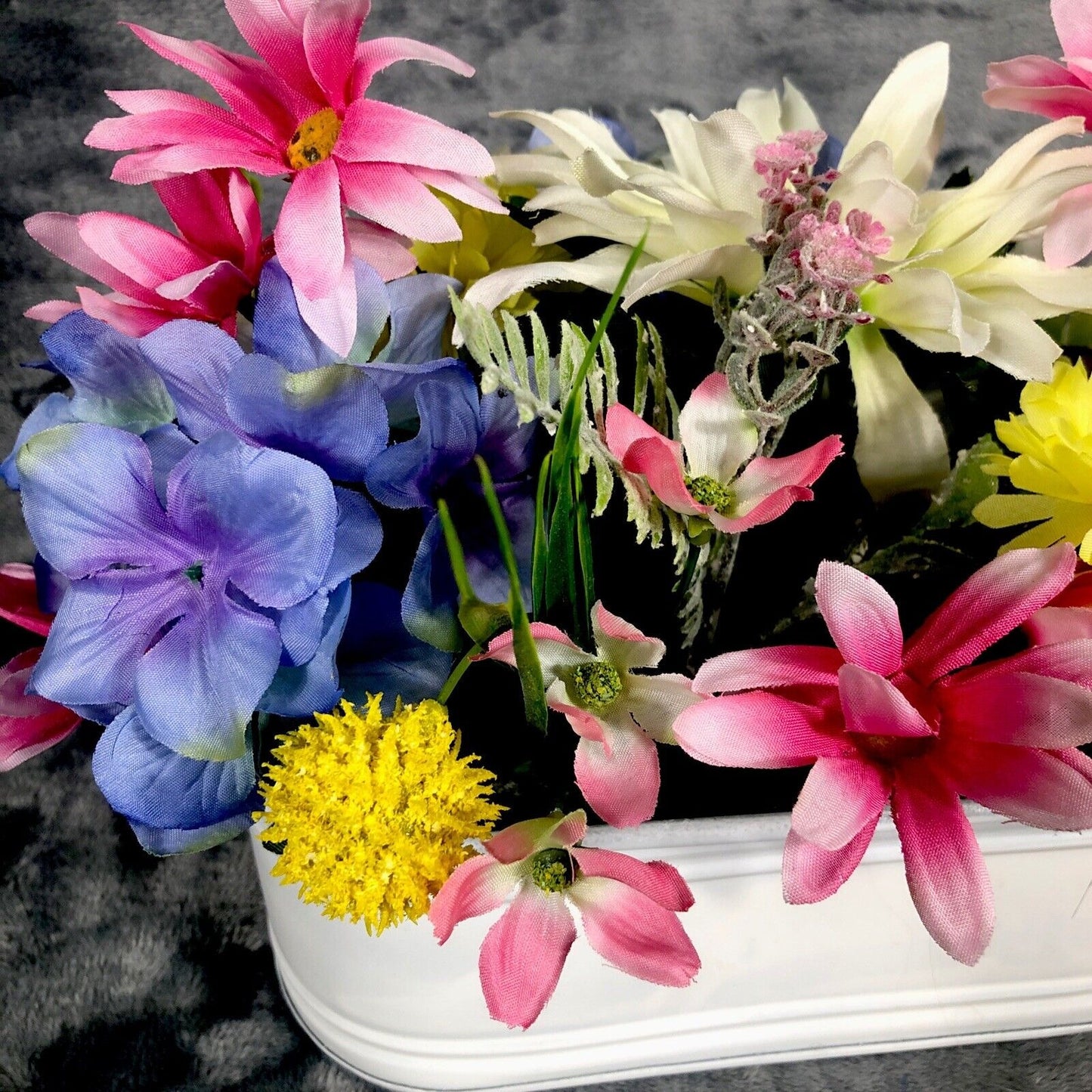 Artificial Flower Arrangement Spring Home Decor Floral Accents For The Home